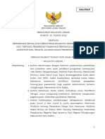 20 PERWAL Perubahan Ketiga Atas PERWAL Nomor 84 Tahun 2021 TTG Pemberian TPP Bagi Pegawai ASN Pemkot Kediri