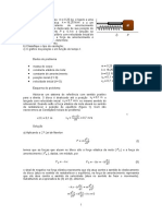 Oscilação Amortecida de Bloco Acoplado a Mola e Amortecedor