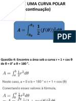 Aula 3.1 - Área de Uma Curva Polar