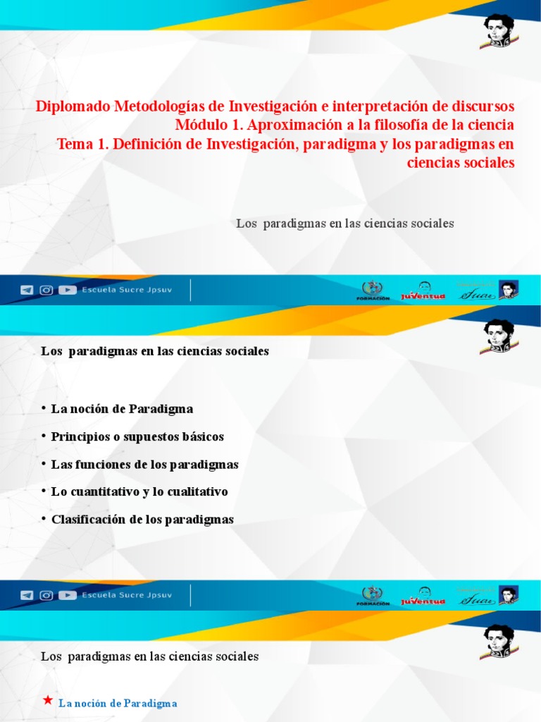 Paradigmas en Ciencias Sociales | PDF | Paradigma | Realidad