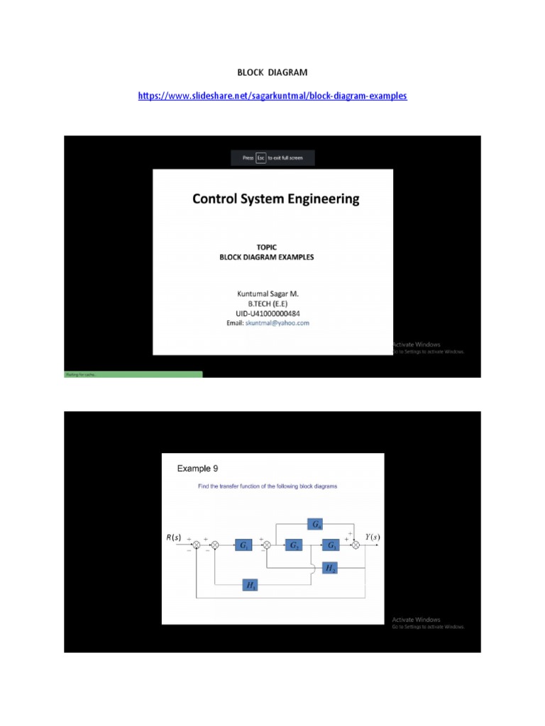 Block Diagram | PDF