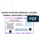 Aukids Catalogo Animales, Colores y Formas Mayo 2022