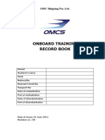 New On Board Training Record Book - 20110523-OMCS