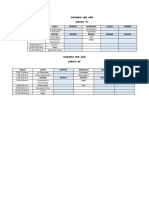 Horario 1er Año Grupo A y B