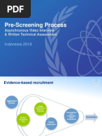 Pre-Screening Process