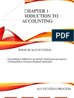 Topic 1 Introduction To Accounting