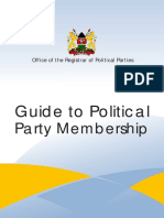 GUIDE To MEMBERSHIP