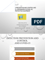 Infection Prevention and Control and novel coronavirus  Esa Unggul
