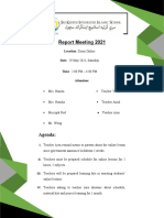 Report Meeting