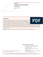 Postactivation Potentiation