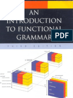 An Introduction To Functional Grammar RD Ed 2004