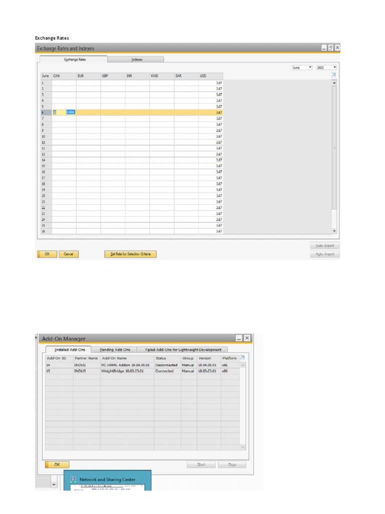 SAP b1 Documentation | PDF