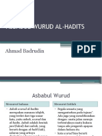 AHMAD BADRUDIN_ASBABUL WURUD