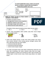 Soal Pas 1 Tema 2 Kelas 2