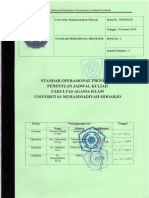 03 Sop Penentuan Jadwal Kuliah