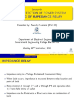 Dpps-Working of Impedance Relay-Aswathy S Anand