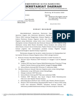 Surat Edaran Evaluasi Kinerja Periodik Triwulan IV Dan Tahunan 2022