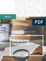 What Is The Perfect Diet - July19