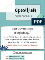 Preposition Material