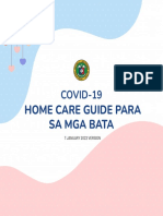 Home Care Guide para Sa Mga Bata: COVID-19