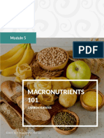 Macronutrients 101 Carbohydrates - July19