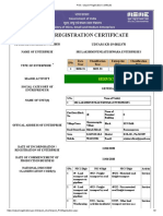 Udyam Registration Certificate