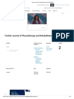 Turkish Journal of Physiotherapy and Rehabilitation