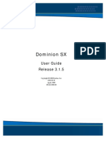 Dominion SX 3 1 5 0o e