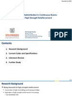 230109 - 황도영 - Moment Redistribution in Continuous Beams with High-Strength Reinforcement