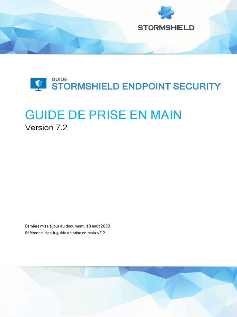 SES Stormshield Userguide | PDF | Serveur (Informatique) | Microsoft Word