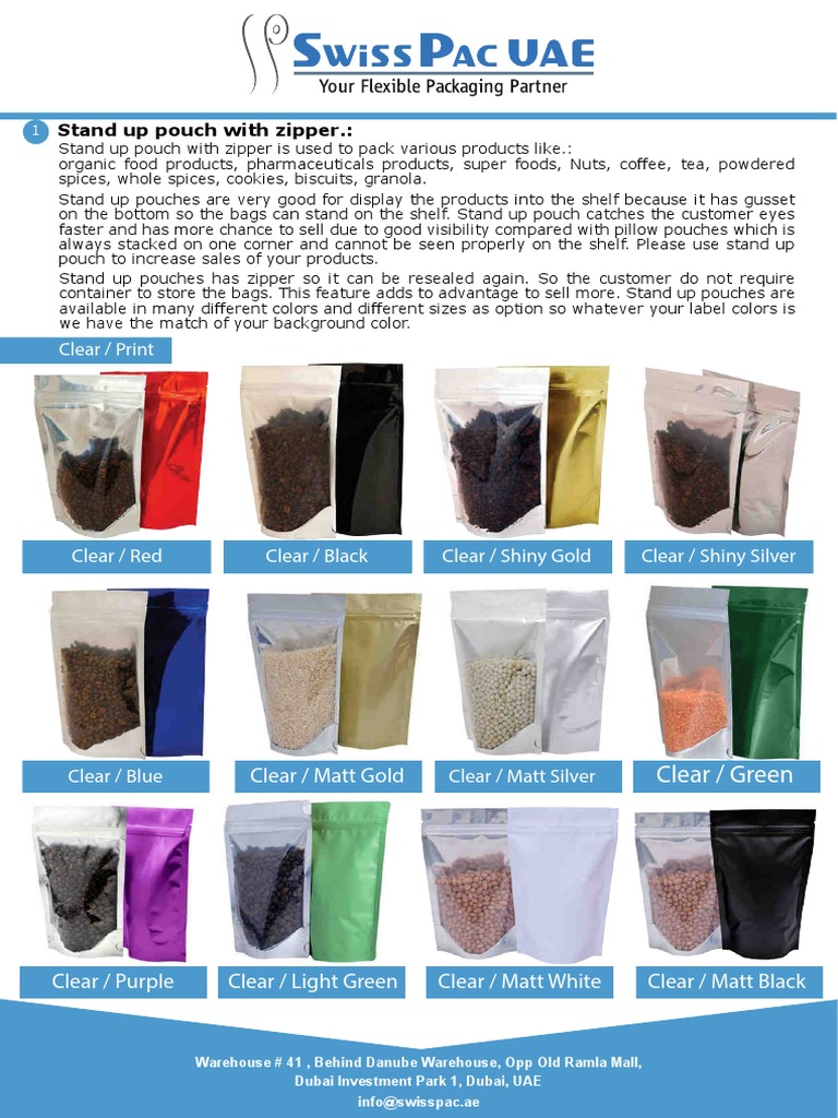 Swiss Pack Uae PDF Potato Chip Coffee
