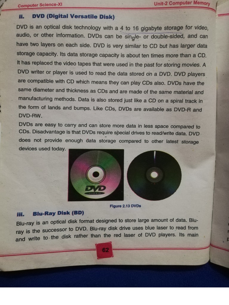 Types of Secondary Storage Devices PDF