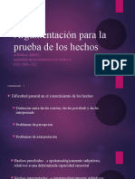 Argumentación para La Prueba de Los Hechos (AMeroi)