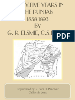 Thirty Five Years in The Punjab 1858-1893 by G. R. Elsmie