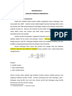 Analisis Korelasi & Determinasi