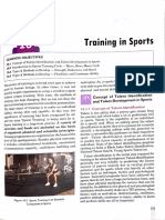 Training in Sports (Chapter 10)