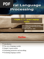 3-Lecture Three - (Chapter Two-N-gram Language Models)