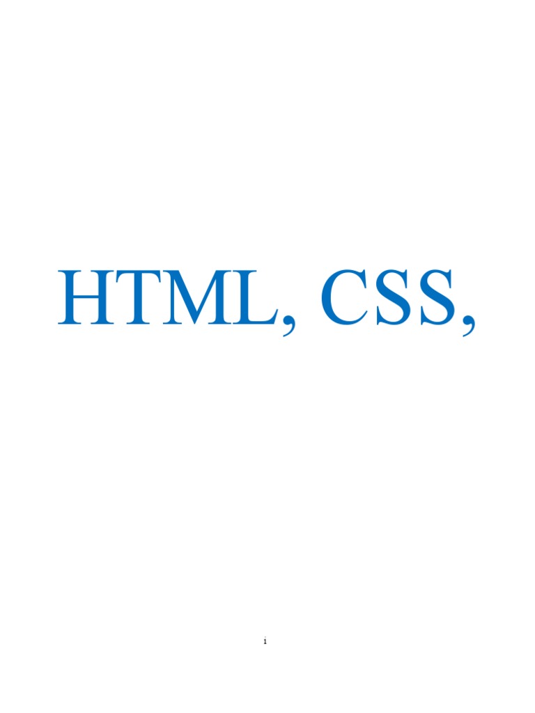 Basics of HTML for Website Creation | PDF | Hyperlink | Html Element