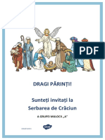 Invitație Serbare