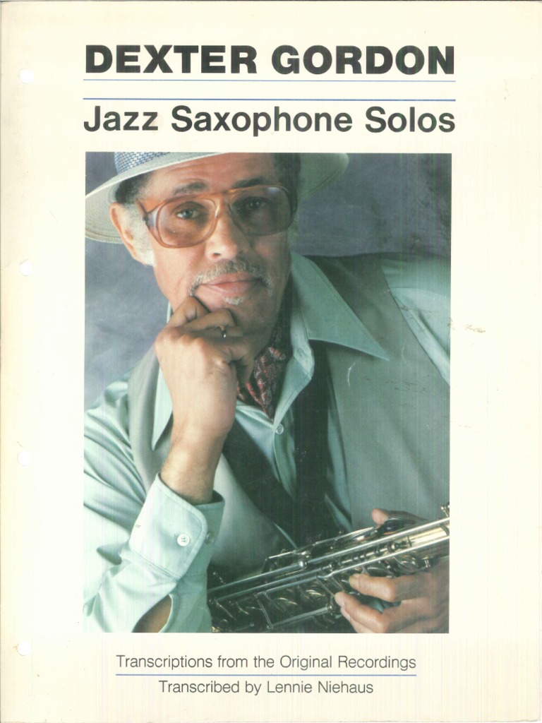 Dexter Gordon Jazz Saxophone Solos PDF