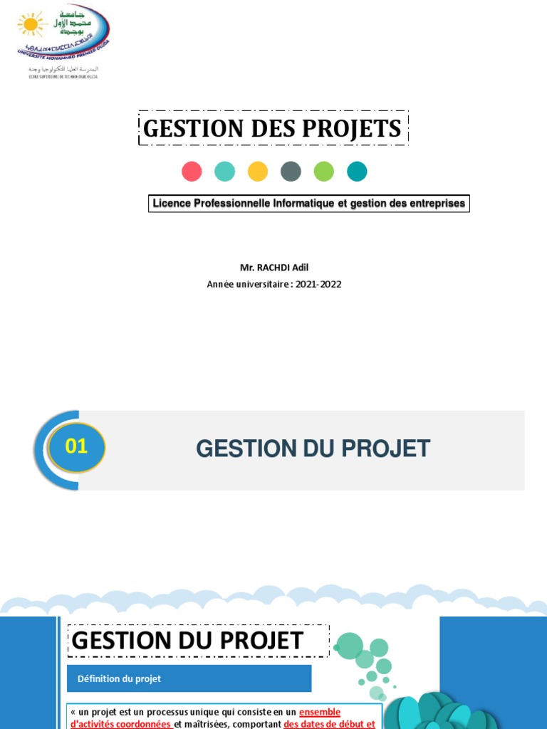 Gestion efficace des projets en entreprise | PDF | Gestion de projet ...