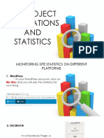 Ict Project Publication and Statistics