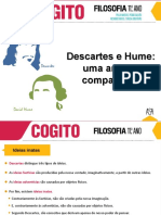 Descartes - e - Hume - Uma - Análise - Comparativa 11ºano Filosofia