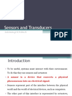 Sensors and Transducers