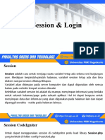 Memahami Session dan Login di CodeIgniter