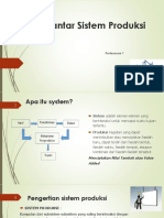 Sistem Produksi - 01