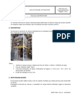 Solicitud de Cotizacion Calculo Estructural