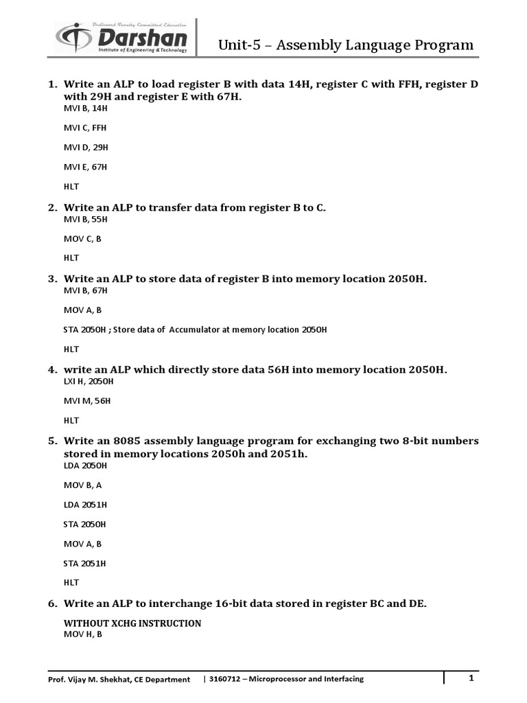 MPI GTU Study Material E-Notes Unit-5 13052022115156AM | PDF | Assembly ...