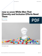 Zheng How To Show White Men That Diversity and Inclusion Efforts Need Them