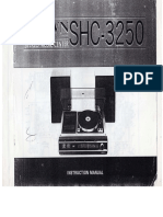 CROWN SHC-3250 Schematic